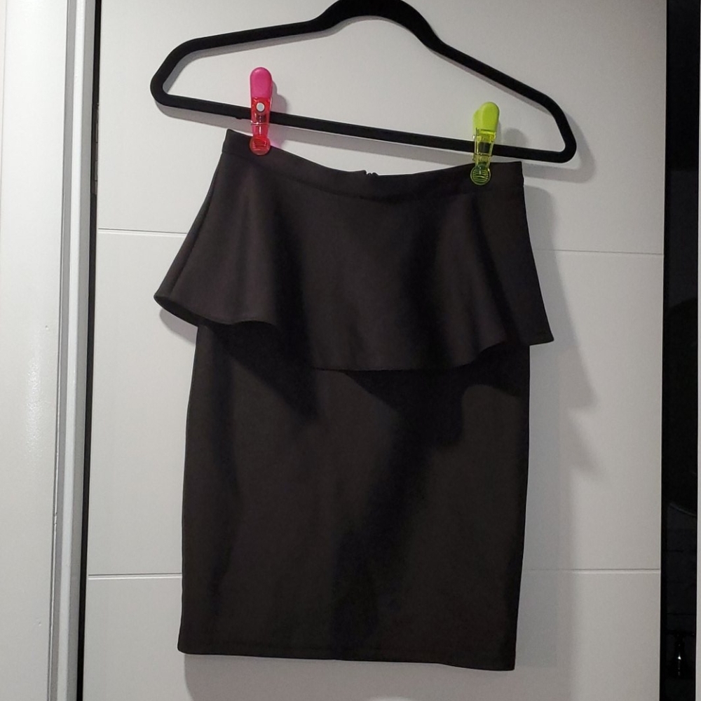Top shop high wasted ruffle skirt